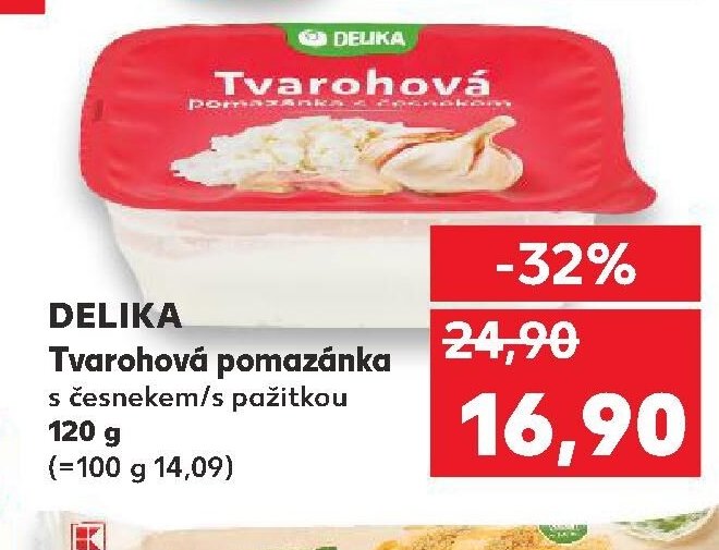 DELIKA Tvarohová pomazánka 120 g