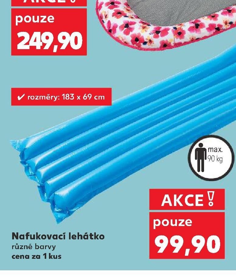 Nafukovací lehátko