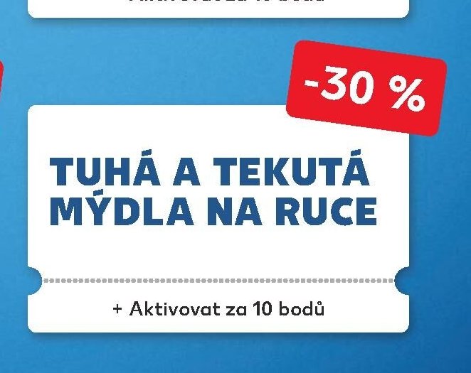 Tuhá a tekutá mýdla na ruce