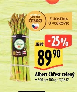Albert Chřest zelený