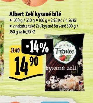 Albert Zelí kysané bílé
