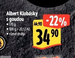 Albert Klobásky s goudou