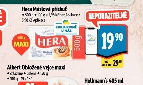 Hera Máslová příchuť