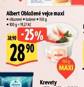 Albert Obložené vejce maxi
