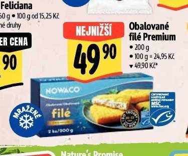 Obalované filé Premium