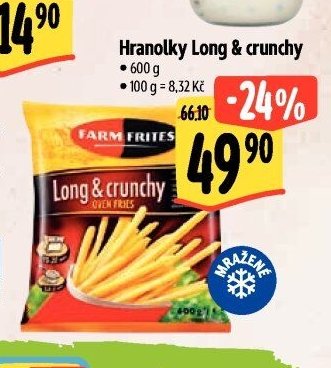 Hranolky Long & crunchy