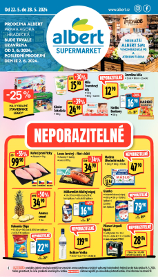 akční leták Albert 22.5.2024-28.5.2024