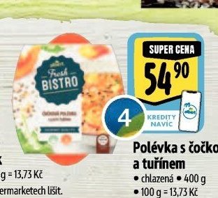 Polévka s čočkou a tuřínem 400g