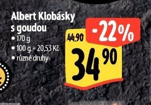 Albert Klobásky s goudou