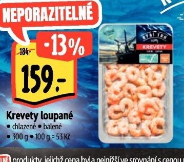 Krevety loupané