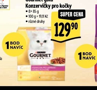 Gourmet gold Konzervičky pro kočky