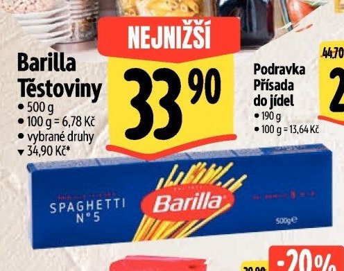 Barilla Těstoviny