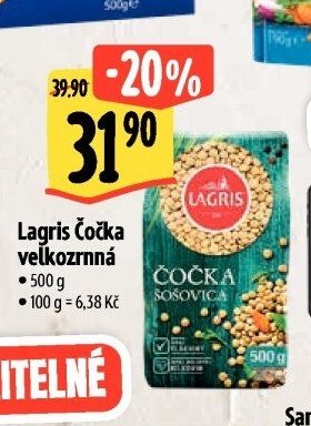 Lagris Čočka velkozrnná