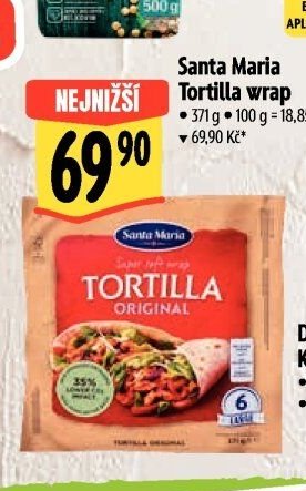 Santa Maria Tortilla wrap