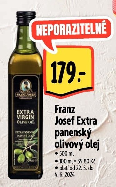Franz Josef Extra panenský olivový olej