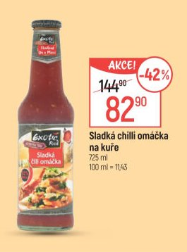 Sladká chilli omáčka na kuře