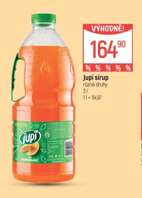 Jupí sirup
