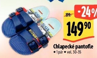 Chlapecké pantofle