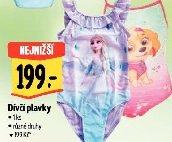 Dívčí plavky