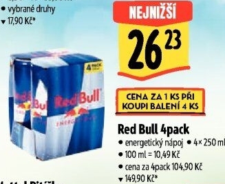 Energetický nápoj Red Bull