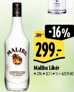 Likér Malibu