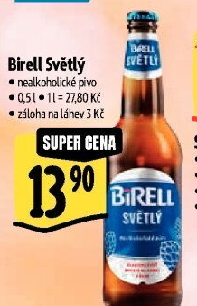 Nealkoholické pivo Birell