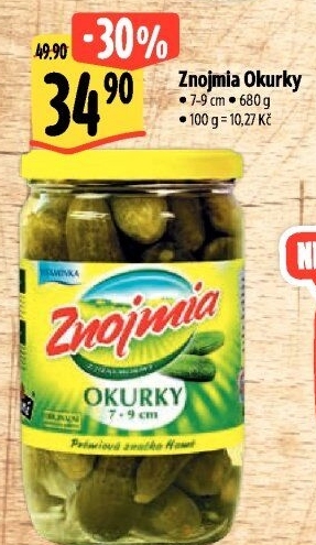 Okurky Znojmia