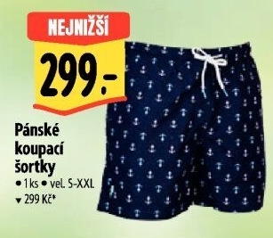 Pánské koupacíšortky - kraťasy