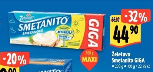 Sýr tavený Smetanito Želetava