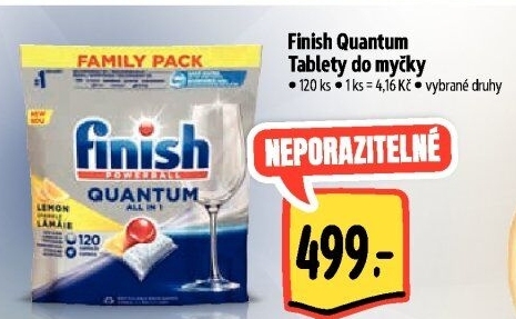 Tablety do myčky Quantum Finish