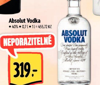 Vodka Absolut
