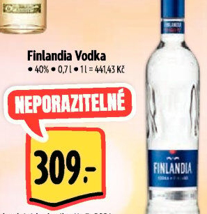 Vodka Finlandia