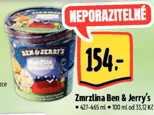 Zmrzlina v kelímku Ben&amp