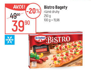 Bageta k rozpečení mražená Bistro Dr. Oetker