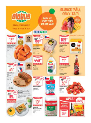 akční leták Globus 22.5.2024-28.5.2024