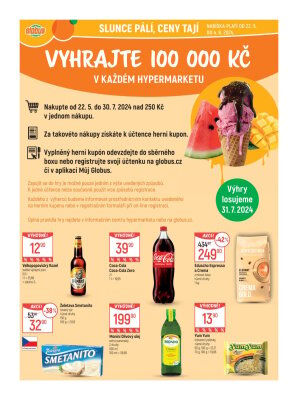 akční leták Globus 22.5.2024-28.5.2024