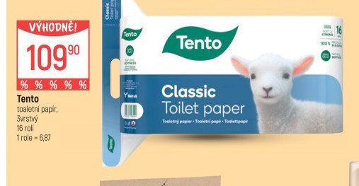 Tento Classic Toilet paper
