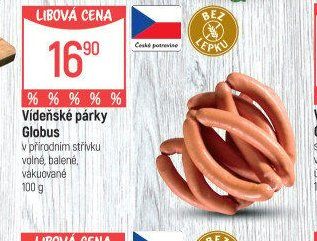 Vídeňské párky Globus