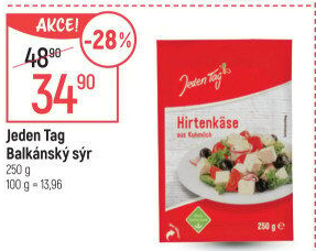 Balkánský sýr Jeden Tag