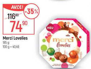 Bonboniéra Lovelies Merci