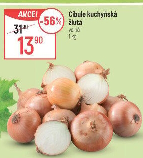 Cibule kuchyňská žlutá