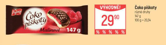 Čokopiškoty Figaro
