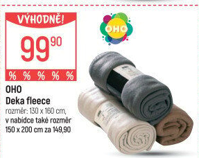 Deka fleecová OHO