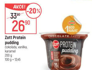 Dezert pudink protein Zott