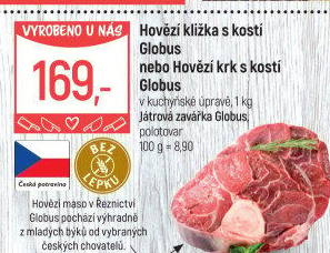 Hovězí kližka s kostí Globus