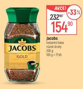 Instantní káva Jacobs Gold