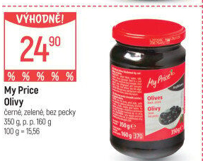Olivy černé My Price