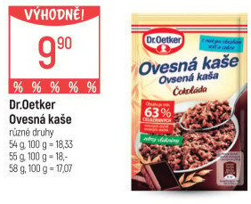Ovesná kaše Dr. Oetker
