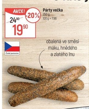 Pečivo Párty večka