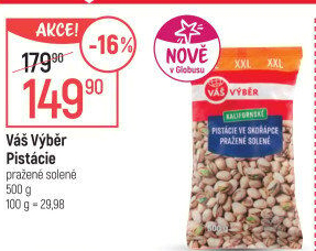 Pistácie pražené Váš Výběr